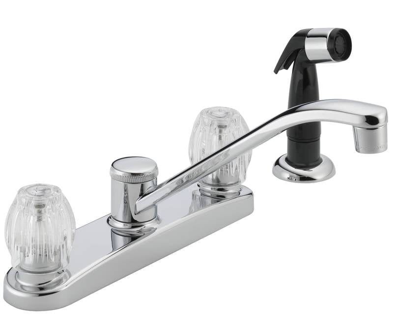 Faucet Ktn 2hdl W-sd Spry Chrm