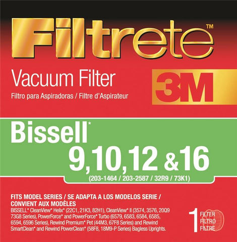 Filter Vacuum Clnr 9-10-12-16