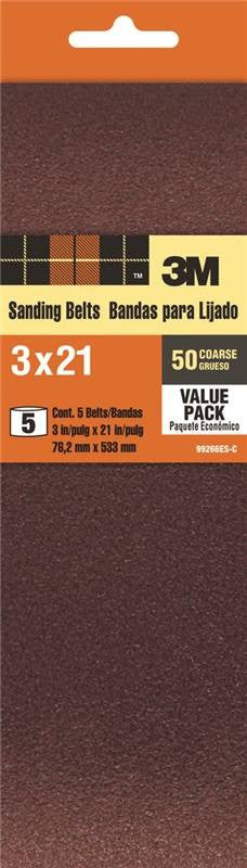 Sanding Belts 3x21 50grit 240d