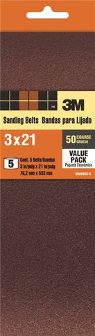 Sanding Belts 3x21 50grit 240d
