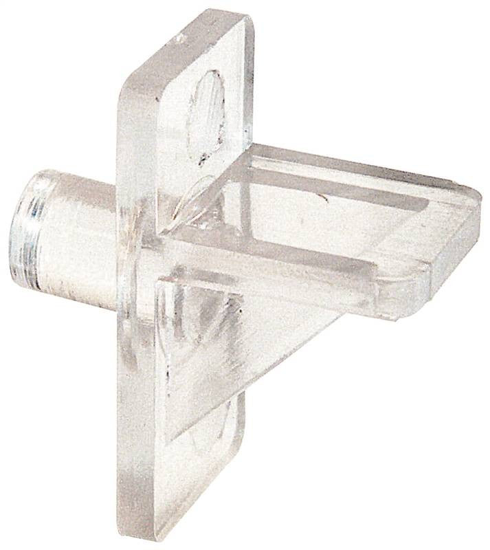 Peg Shelf Support Plstc Clear