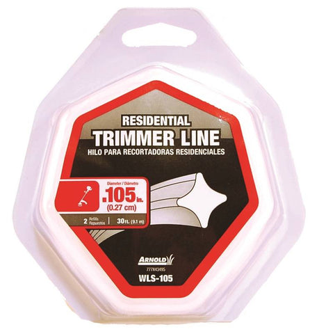 Trimmer Line .105 In X 30 Ft