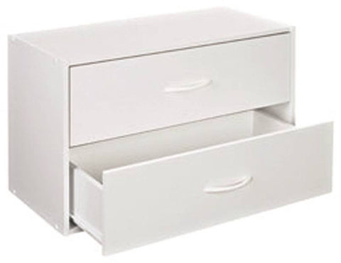 Organizer Storage Wd 2dwr Wht