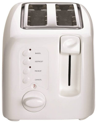 Toaster Compact White 2sl