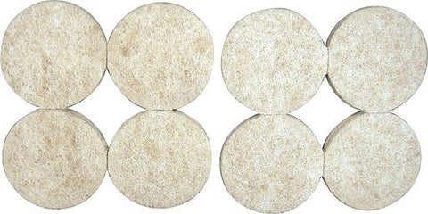 Pads Round Felt Hd1-1-2in Bege