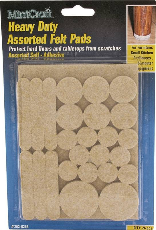 Pad Felt Hd Assortment 26pc