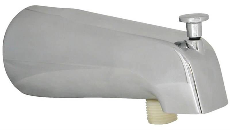 Tub Spout W-shower Fitting Chr