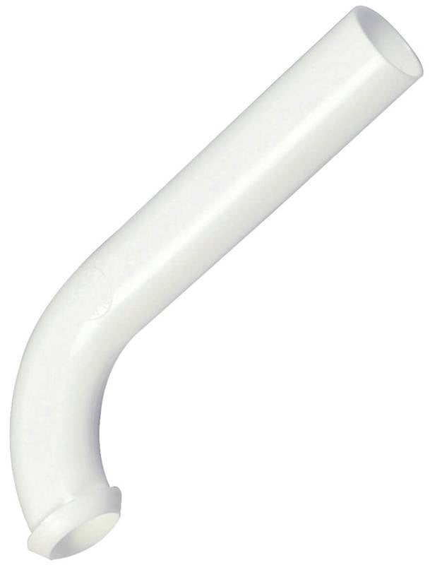 Wall Bend Plastic 1-1-4x8 Wht