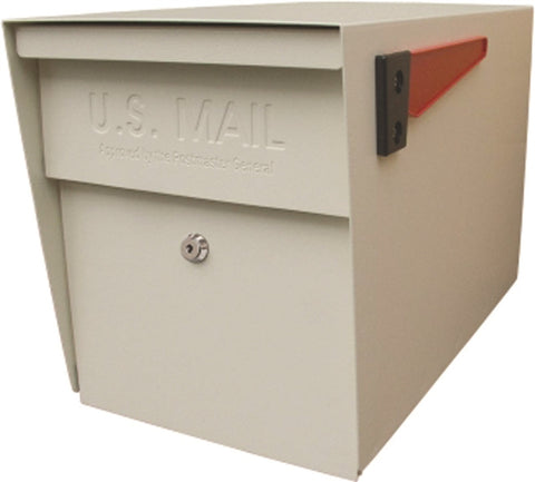 Mailbox Curbside Lokabl White