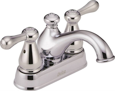 Lav Faucet 2-hndl Chrome