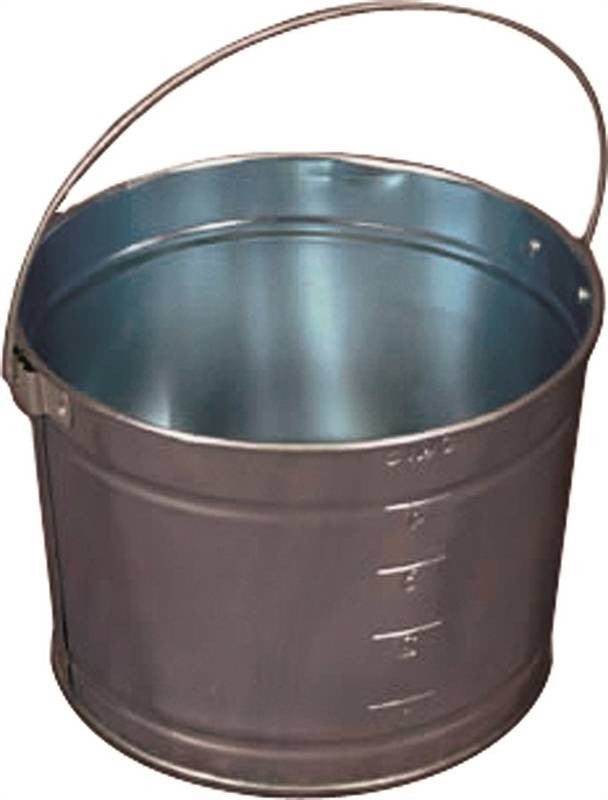 Paint Pail Galv Steel 2.5qt