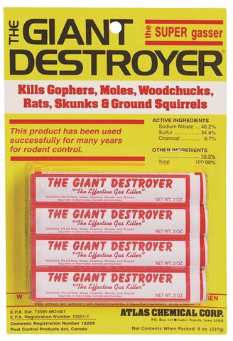 The Giant Destroyer Gopher