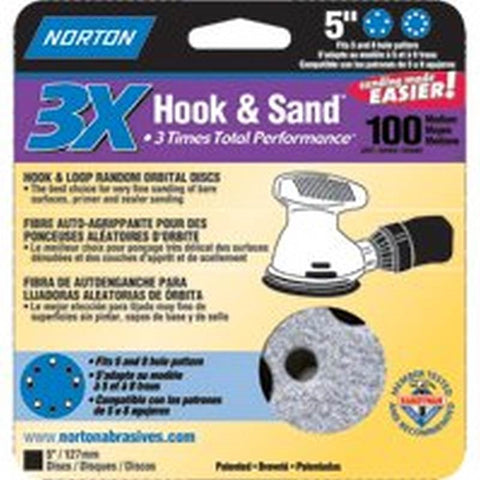 5xuh 3x H&l Sand Disc 100