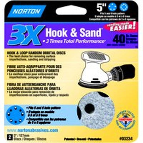 5xuh 3x H&l Sand Disc 40