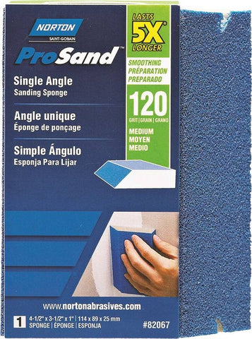 Sanding Sponge 4.5x3.5x1in 120