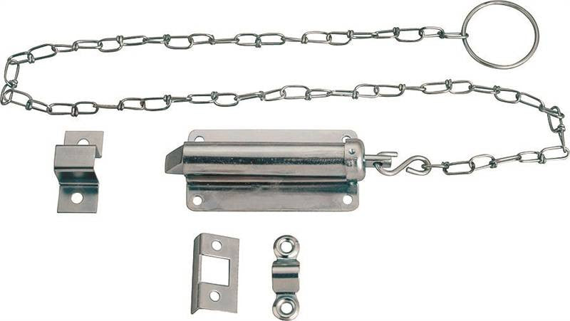 Bolt Chain Steel 4in Zinc Pltd