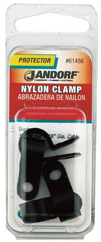 Clamp Nylon Blk 3-8x7-16