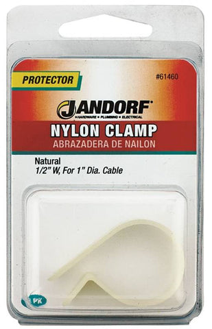 Clamp Nylon Nat 1-2x1
