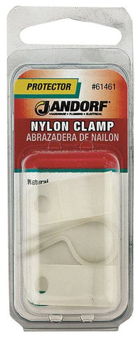 Clamp Nylon Nat 1-2x1-2