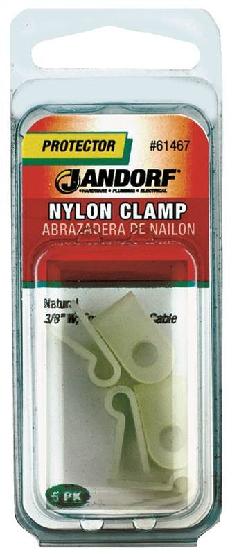 Clamp Nylon Nat 3-8x1-8