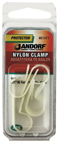 Clamp Nylon Nat 3-8x7-16