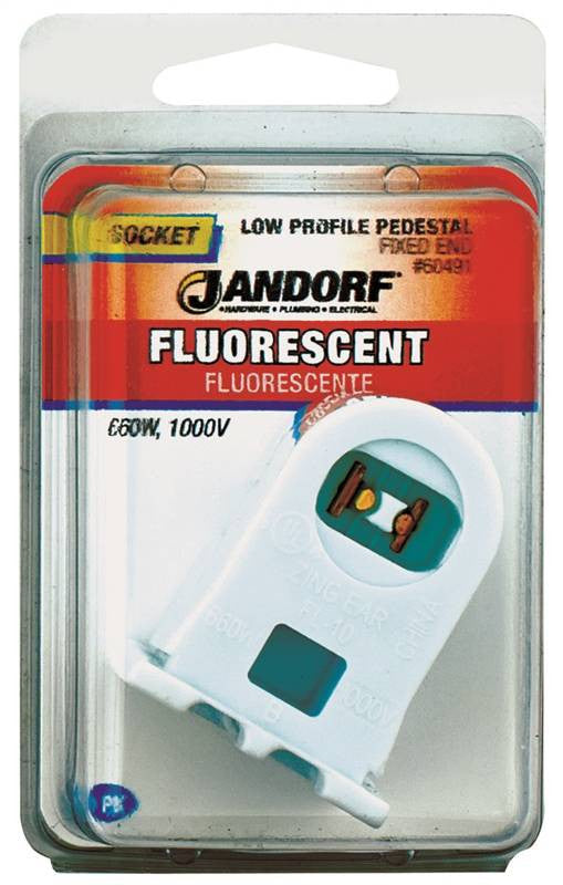 Socket Fluorescent Fixed End