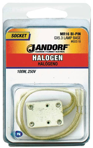 Socket Halogen Bipin Gx53 Lamp