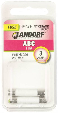 Fuse Abc 3a Fast Acting