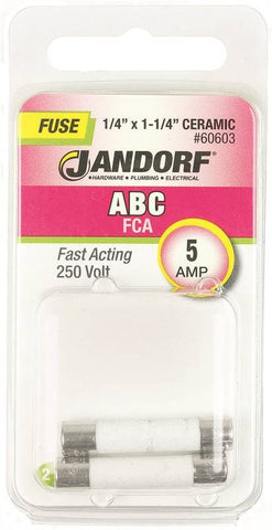 Fuse Abc 5a Fast Acting