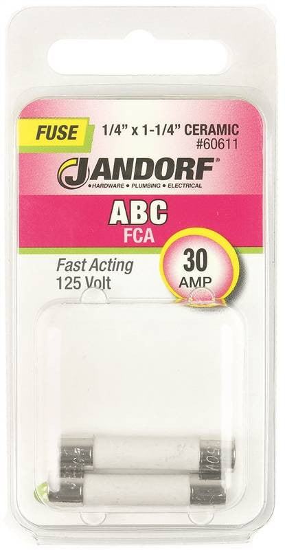 Fuse Abc 30a Fast Acting