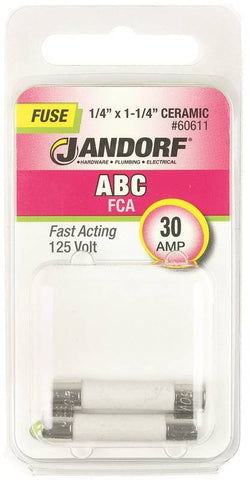 Fuse Abc 30a Fast Acting