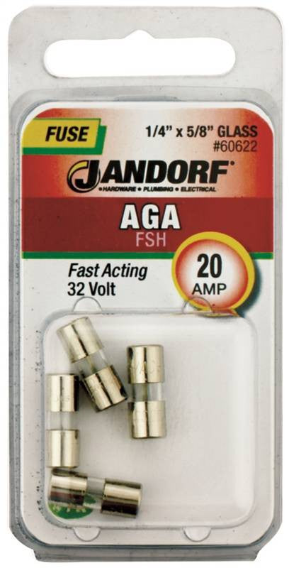 Fuse Aga 20a Fast Acting