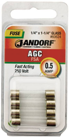 Fuse Agc .5a Fast Acting
