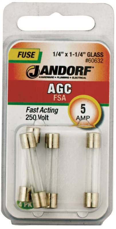 Fuse Agc 5a Fast Acting