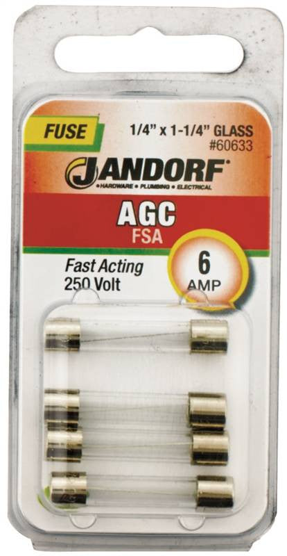 Fuse Agc 6a Fast Acting