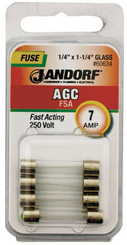 Fuse Agc 7a Fast Acting