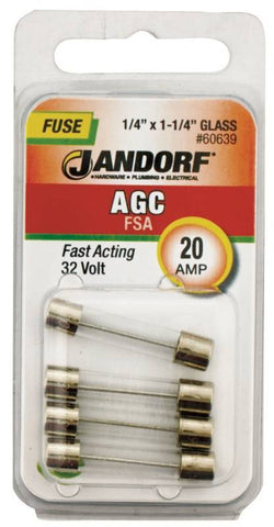 Fuse Agc 20a Fast Acting