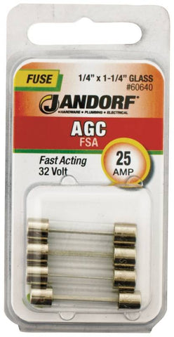 Fuse Agc 25a Fast Acting