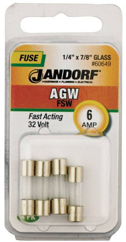 Fuse Agw 6a Fast Acting