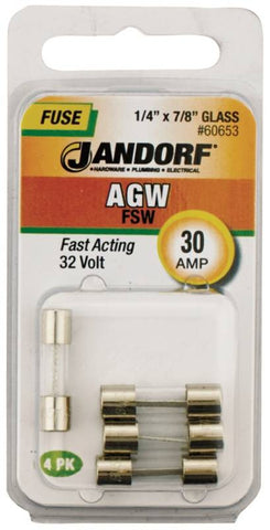 Fuse Agw 30a Fast Acting