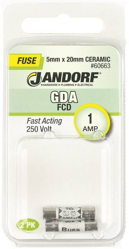 Fuse Gda 1a Fast Acting