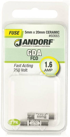 Fuse Gda 1.6a Fast Acting