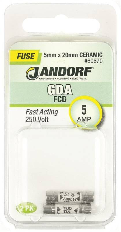 Fuse Gda 5a Fast Acting