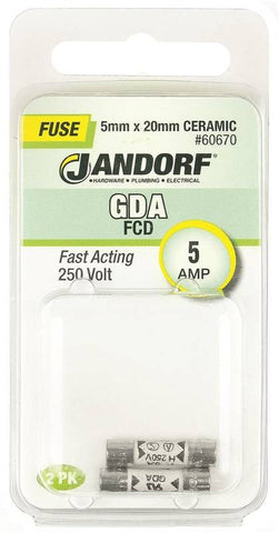 Fuse Gda 5a Fast Acting