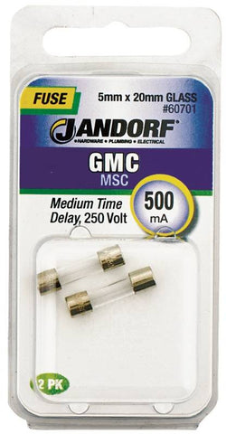 Fuse Gmc 500ma Med T-delay