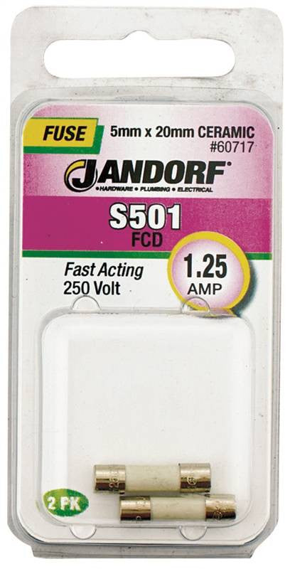 Fuse S501 1.25a Fast Act