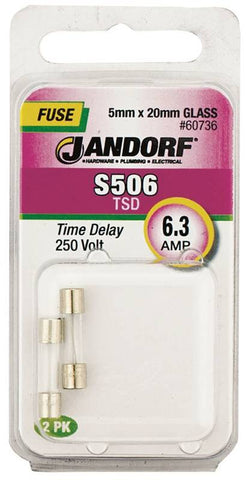 Fuse S506 6.3a Time Delay