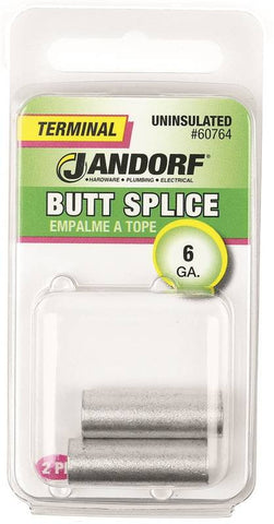 Terminal Butt Splc 6 Unin 2pk