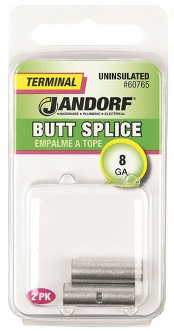 Terminal Butt Splc 8 Unins 2pk