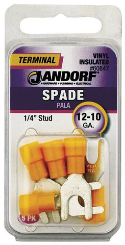 Term Spade Vinyl Ins .25 Stud